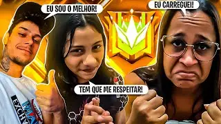 EU MINHA MÃE E MINHA IRMÃ JOGAMOS POR 24 HORAS ATÉ PEGAR MESTRE NO FREE FIRE E ISSO ACONTECEU! 😭