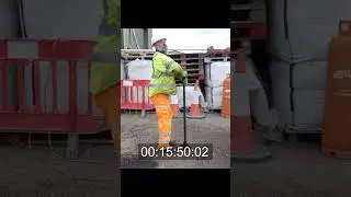 How to use an Asphalt Tamper - Manual Handling