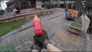 NERF WAR BATTLE SUPERHERO RESCUE THE BEAUTIFUL FLOWER ACTION MOVIE
