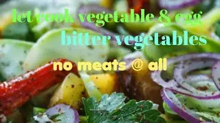 Ampalaya at itlog|bitter vegetables|good and healthy |for person have diabetes