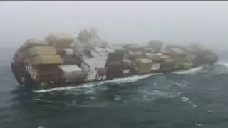 Rischia di spezzarsi il cargo incagliato in Nuova Zelanda