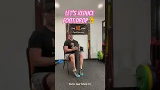 🦶Reduce FOOT DROP 🦶 #multiplesclerosis #footdrop #exercise