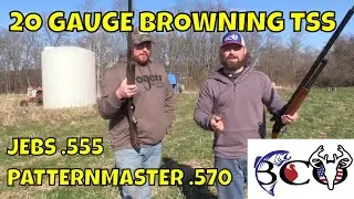 40 yard browning tss pattern test | tss turkey loads |