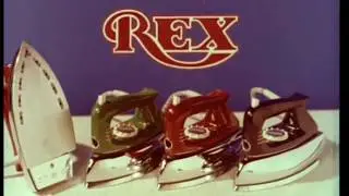 Rex dampstrykejern I. 1960