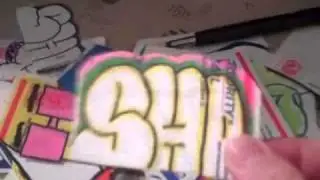 Schibby graffiti sticker trade