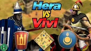 Lithuanians vs Mongols | 1v1 Arabia | vs Vivi | AoE2