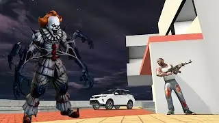 PENNYWISE TRIES TO KILL FRANKLIN | Indian Bike Driving 3D