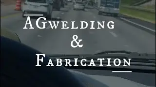 Welding gussets ￼ and fish plates, two camper trailer ￼