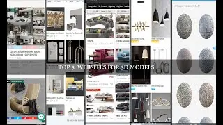 TOP 5 Websites for 3D Modelles  ..2020
