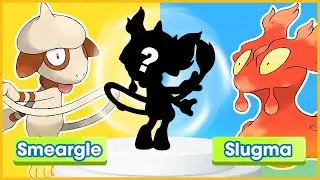 Pokemon Fusion | Смиргл + Слагма | Бесконечное слияние покемонов