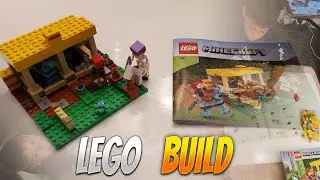 LEGO 21171: LEGO Minecraft The Horse Stable - Speed Build and Review By FOX SQUAD FAMILY 2022