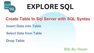 Create Table in SQL Server with SQL Syntax