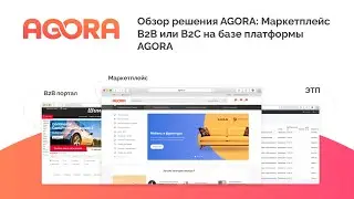 Omni Solutions Review &mdash; Обзор решения AGORA: Маркетплейс B2B или B2C на базе платформы AGORA