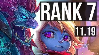 TRUNDLE vs POPPY (TOP) (DEFEAT) | Rank 1 Trundle, Rank 7, 1.2M mastery | TR Challenger | v11.19