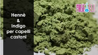 henn&egrave; + indigo per coprire capelli bianchi castani - facilissimo e funziona!