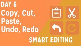 Day 6 &ndash; Smart Editing in MS Word | Copy, Cut, Paste, Undo, Redo Explained