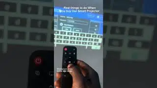 How to connect your wifi to the Hy300 320 or 350 projector.
