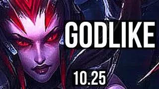 ELISE vs EKKO (JUNGLE) | 7/1/4, Godlike, 300+ games | KR Diamond | v10.25