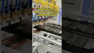 HWASHI Automatic Welding Machine for Condenser Wire Mesh