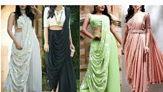 Stylish And Trendy Indo Western Designs palazzo saree collection 2025@SurbhiFashion‬