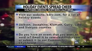 Holiday events happening across Southern Oregon, Northern California