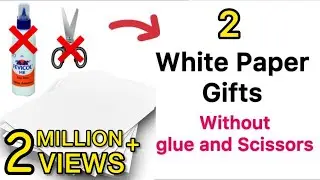 2 Easy and Cheap White Paper Craft Ideas | DIY White Paper Craft | DIY Craft | Paper Craft |Tutorial