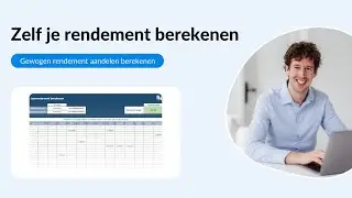 Hoe bereken je je rendement? Met gratis tool