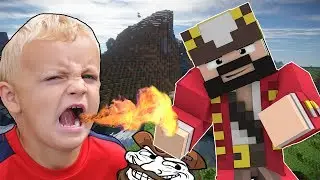 SPOILED BRAT TROLLED ON MINECRAFT (Minecraft Trolling)