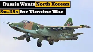 Russia Eyes North Korean Su-25 Attack Aircraft to Change the War