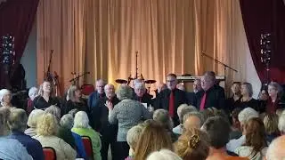 Cor Llansilin, lake Vyrnwy folk festival 2023.