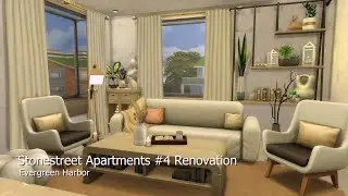 The Sims 4 | Stonestreet Apartments #4 Renovation | Stop Motion Build | No CC