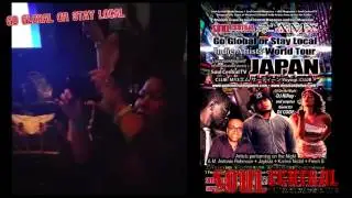 Go Global or Stay Local Japan Jaybizz Performs at Club M13 Shibuya Japan @soulcentralmag