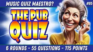 MUSIC QUIZ | 55 Banging TRIVIA NIGHT PUB QUIZ Questions To Ace!
