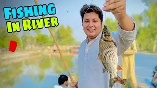 Aj River Mai Fishing ki 😳🐟 Konsi Fishes pakri ?