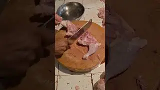 fast cutting method #cuttingchicken #cuttingskills