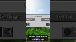 Голосовой чат в minecraft!