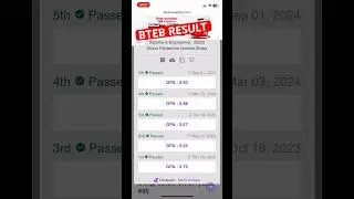 How to see results of Diploma Engineers 1st,3rd,5th,7th semester🙂 #shorts #skshakiltech #btebresult