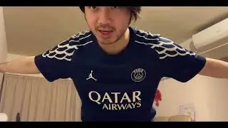 PSG Jordan Wings 4th Kit Short sleeves Stadium Version 24/25 Kit Review