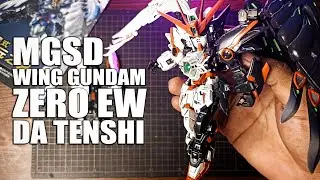 MGSD Wing Gundam Zero EW Da Tenshi | Custom Repaint Build | ASMR