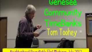 TimeBank History is Made in Flint Michigan on July 20, 2012