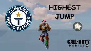 HIGHEST JUMP WORLD RECORD IN CODM | #codm #codmworldrecord