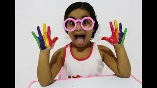 Learning Colors Video for Children Body Painting  Learn Colors with Body Paint for Kids