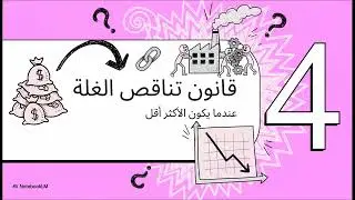 ليه الزيادة مش دايماً خير؟ سر قانون تناقص الغلة شرح مبسط للباب السادس