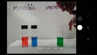 Miscible vs Immiscible demo