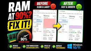 How to Fix High RAM Usage in Windows 10 and 11 | 10 Easy Solutions