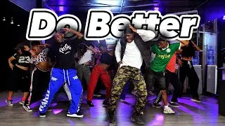 Kuami Eugene - Do Better | Afro Dance Class @chilubatheone