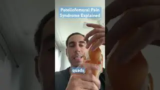 Patellofemoral pain syndrome explained by physical therapist #kneepain