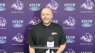ACU Men's Basketball: vs. Utah Valley Postgame | Jan. 3, 2026