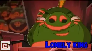 Lonely king but it&rsquo;s angry birds 