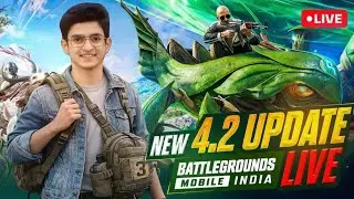 BGMI 4.2 UPDATE IS HERE🔥RUSH GAMEPLAY | BGMI w CLashChampLive🚀 #bgmi #bgmilive #bgmi #bgmilivestream